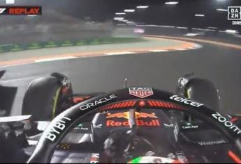 ¡De mal en peor! Checo Pérez se accidenta y abandona la carrera sprint del GP de Qatar