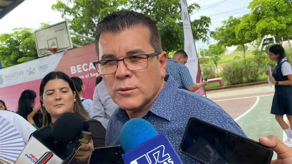 El alcalde de Mazatlán no descarta la reelección. FOTO: Luz Noticias