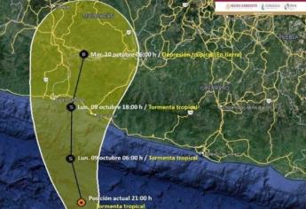 «Max» se forma como tormenta tropical en el Pacífico