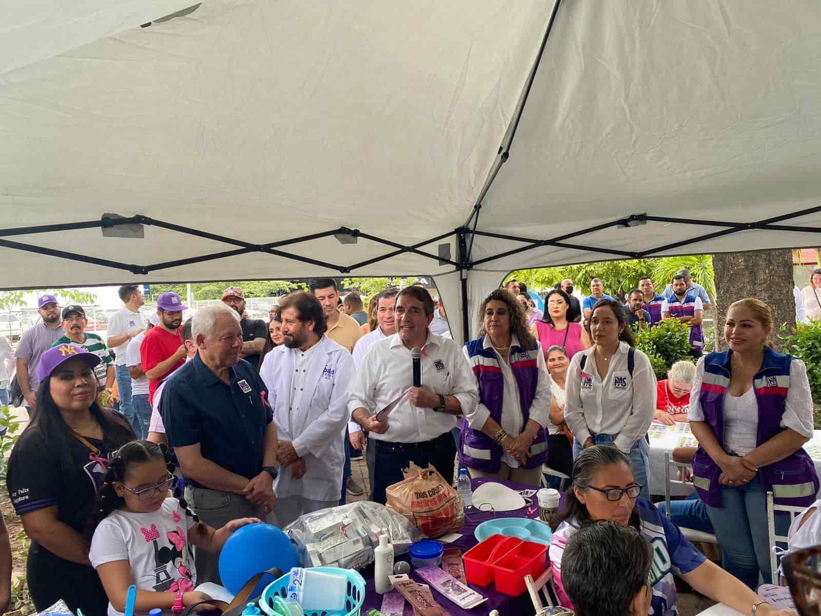 El presidente del PAS, Héctor Melesio Cuen Ojeda, reveló que podrían ir en alianza con el Frente Amplio por México. FOTO: Diana Cruz.