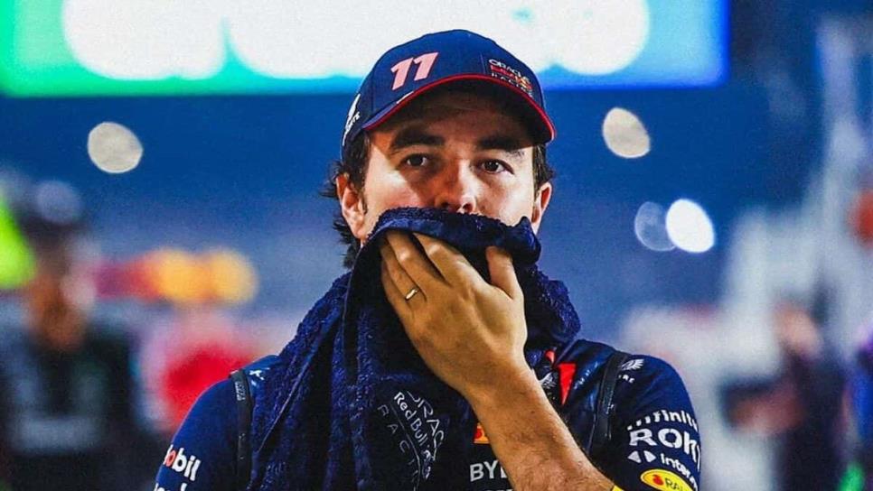 «Checo» Pérez fuera de GP de México tras impacto con Charles Leclerc en el arranque