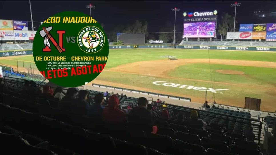 Cañeros de Los Mochis: En menos de dos horas se agotan boletos para el juego inaugural