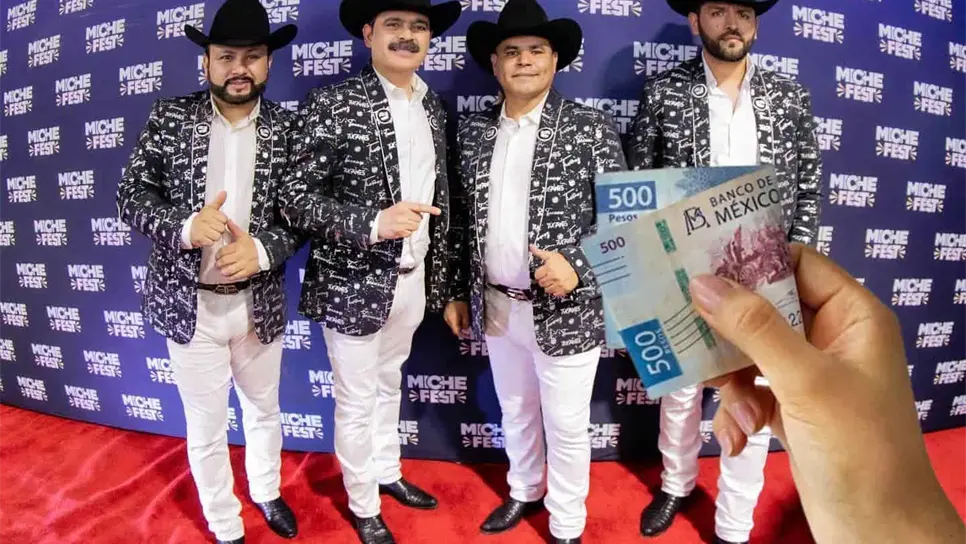 FOTO: Los Tucanes de Tijuana multados por cantar narcocorridos.