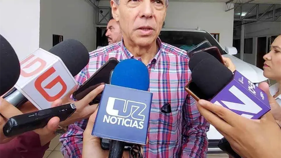 El alcalde invitó a no bajar la guardia. FOTO: Luz Noticias