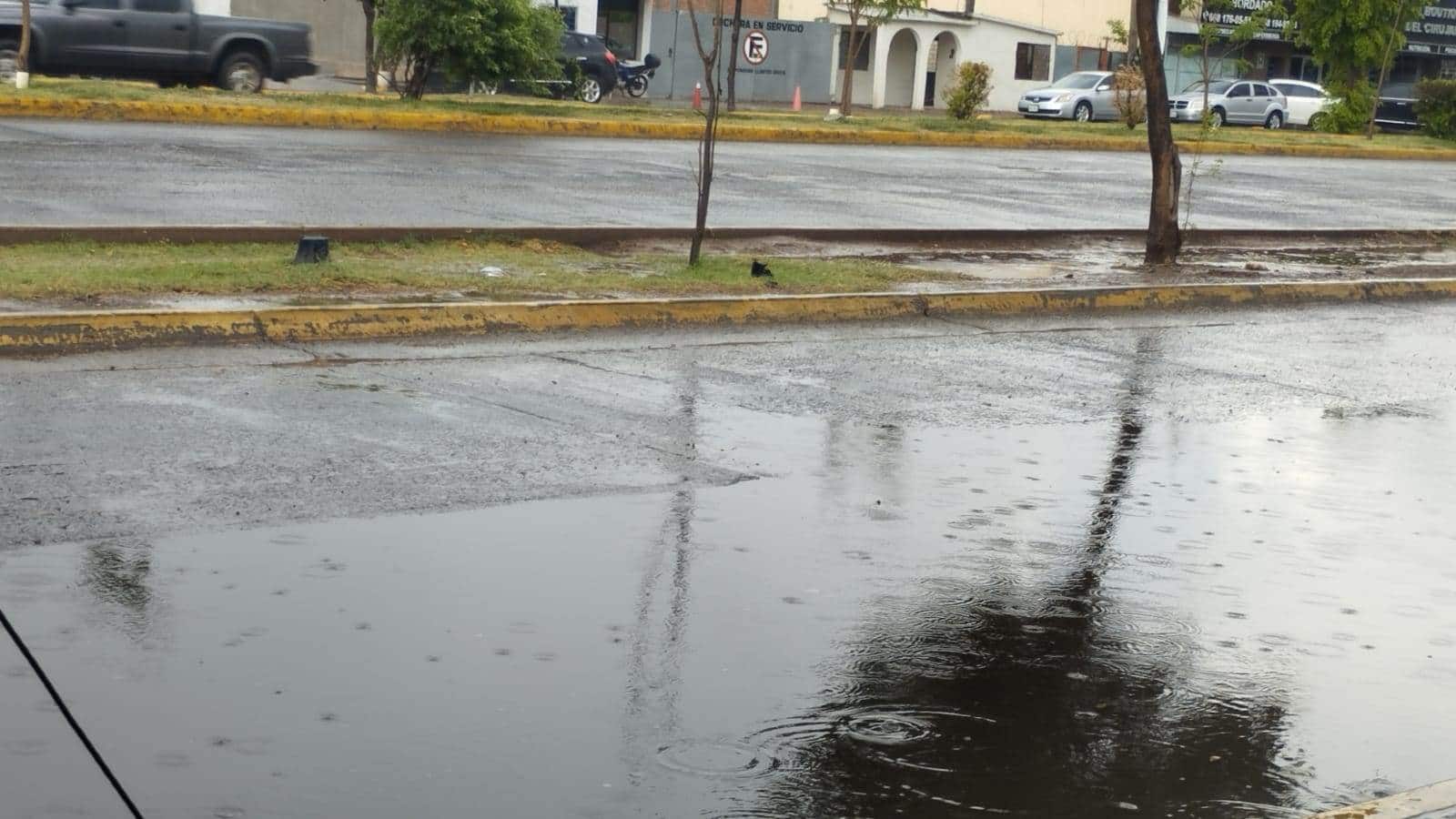Las lluvias afectaron ligeramente al municipio. FOTO: Luz Noticias