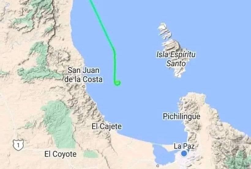 Avioneta desaparece en el Mar de Cortés cuando volaba de Guaymas a La Paz