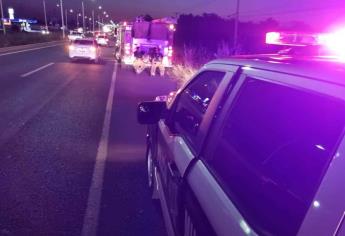 «Pega y huye» embiste a motociclista sobre La Costeria en Culiacán