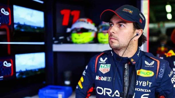 «Sueño con ganar en casa, lo volvería a intentar» Checo Pérez tras abandonar el GP de México.