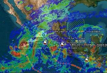 Hoy se espera el día más potente de «Lidia»; lluvias torrenciales y vientos de hasta 165 km/h