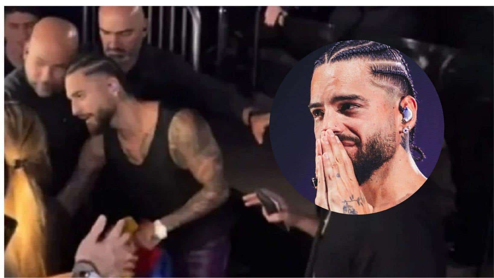 Maluma sufre acoso sexual en concierto, intentan tocarle partes íntimas. | FOTO: Cortesía.