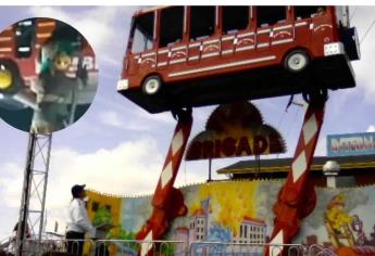 Rescatan a niña de 11 años por falla de juego mecánico en Nogales, Sonora