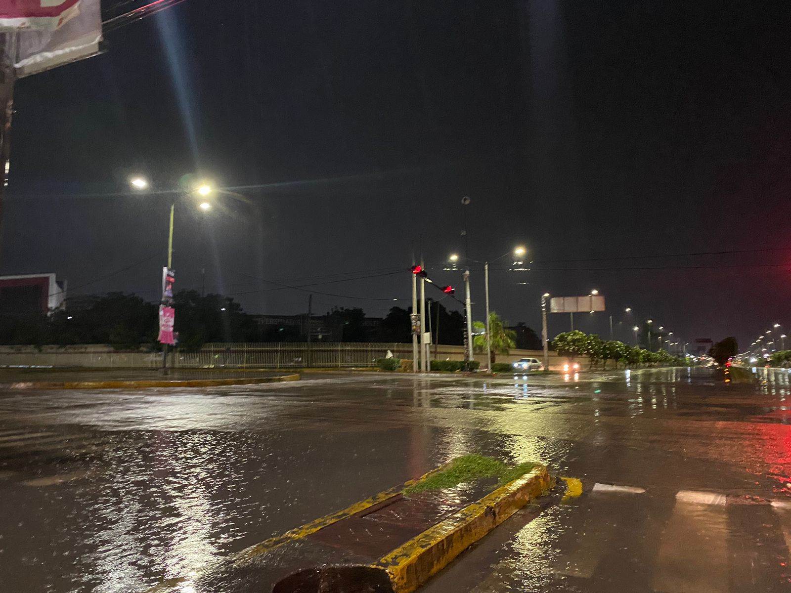 La zona centro del estado ya empezó con las precipitaciones. FOTO: Luz Noticias