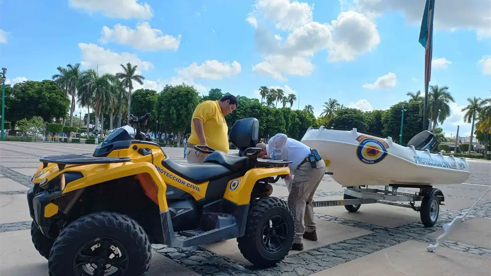 Las autoridades se encuentran listas para enfrentar al huracán. FOTO: Sebastián Martínez