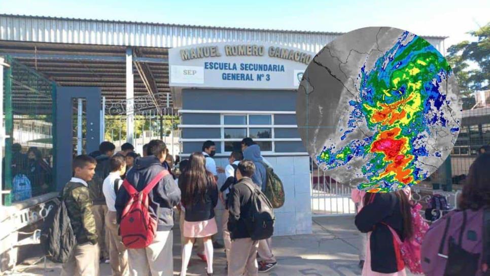 Tras paso de «Lidia», se reanudan las clases en todo el estado de Sinaloa