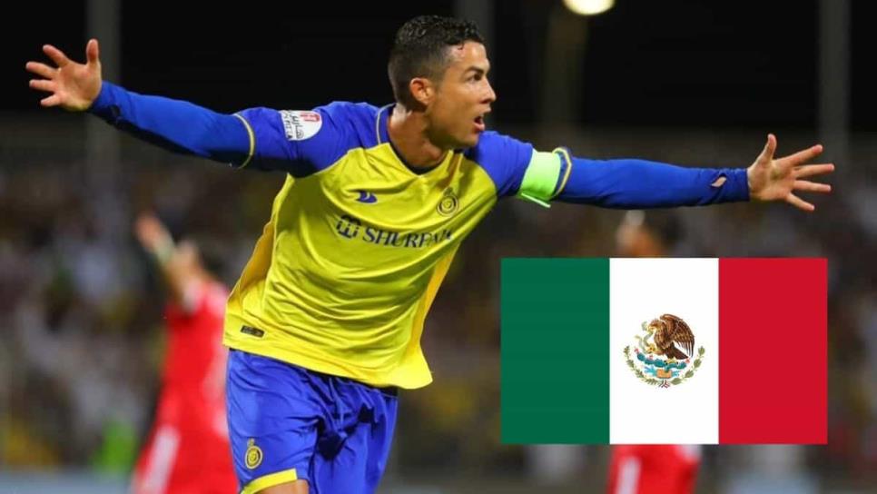 Cristiano Ronaldo quiere jugar en México; es parte de su plan de retiro