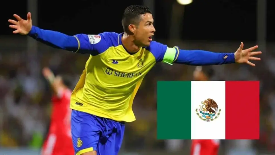 A la fecha, Cristiano nunca ha jugado en México. FOTO: Al-Nassr
