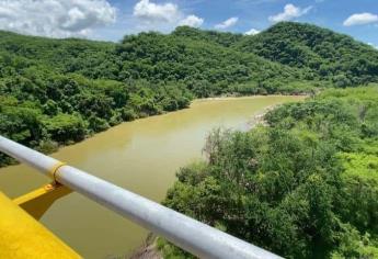 Presa Picachos, en Mazatlán, está al 75 % de su capacidad por lluvias en la sierra