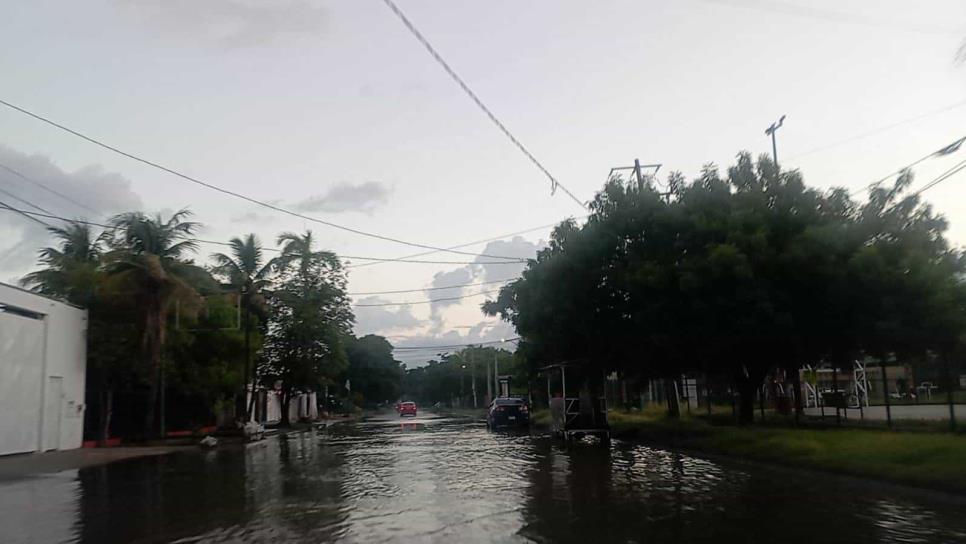 Lluvia de madrugada sorprende al norte de Sinaloa 