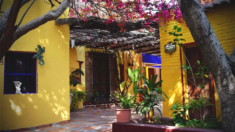 El hotel Posada de Don Porfirio, es una de los más enigmáticos de El Fuerte.