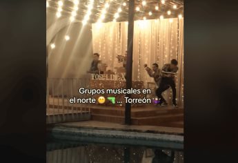 Recrean balacera en plena fiesta de XV años | VIDEO