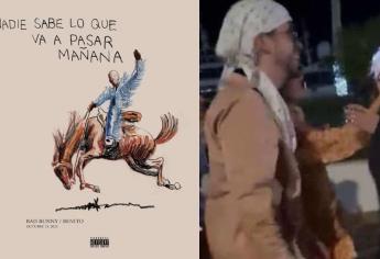Bad Bunny le dedica una canción a fan a la que le tiró su celular al agua