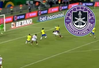 Futbolista del Mazatlán F.C. le mete un golazo de chilena a Brasil | VIDEO