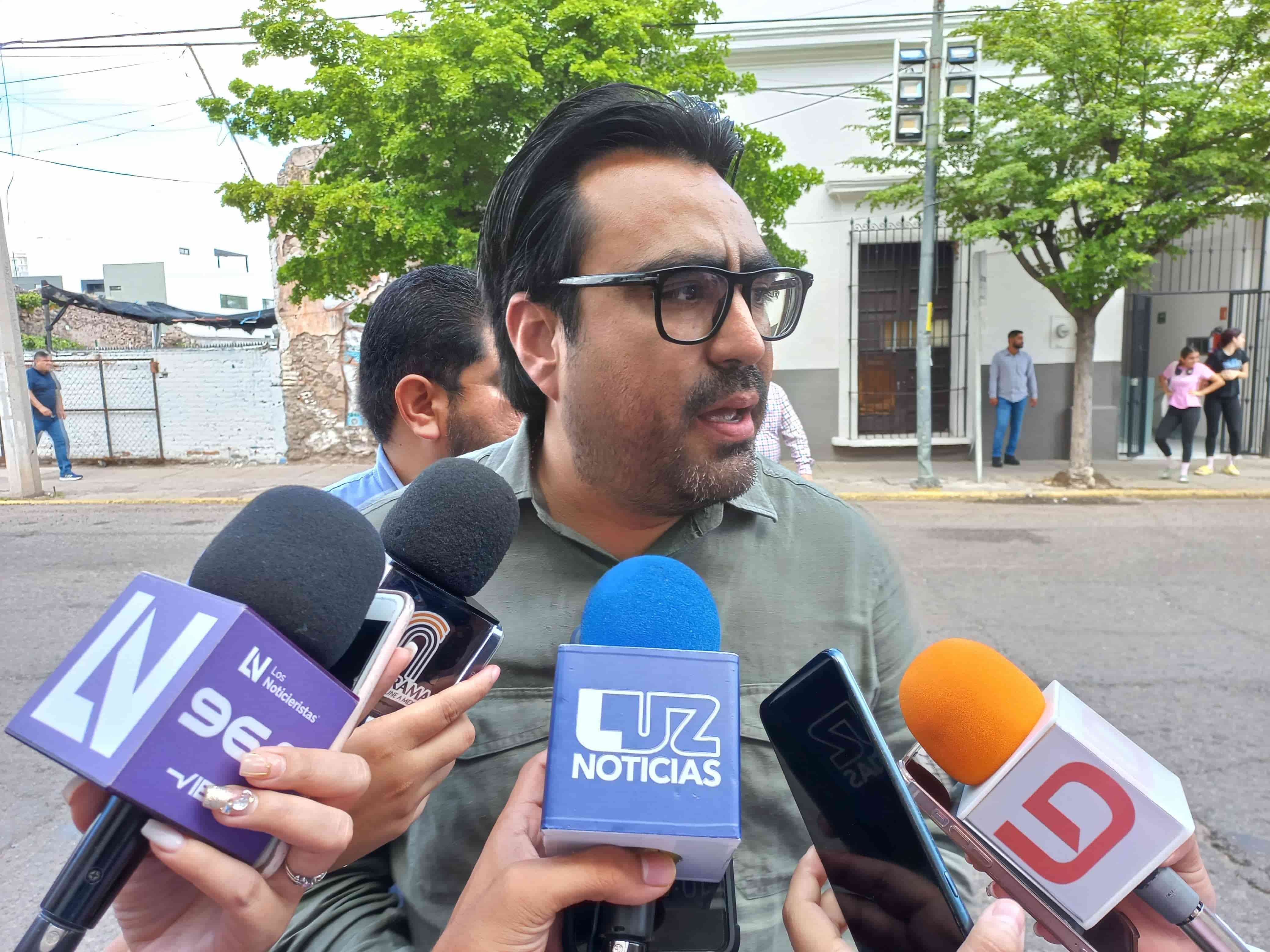 Juan de Dios Gámez Mendívil, alcalde de Culiacán. FOTO: Sebastián Martínez.