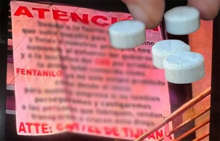 FOTO: Se deslindan de distribución de fentanilo.