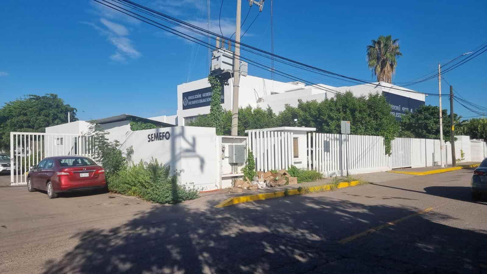 Semefo de Culiacán. FOTO: Luis Ramírez.