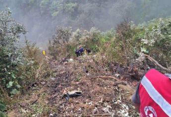 Esto causó el desplome del helicóptero en la sierra de Durango