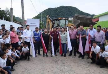 Autoridades de Badiraguato dan banderazo a obras en Otatillos