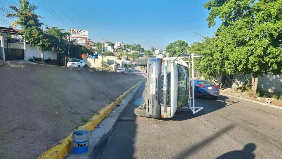 El accidente se dio durante la mañana de este sábado. FOTO: Luz Noticias