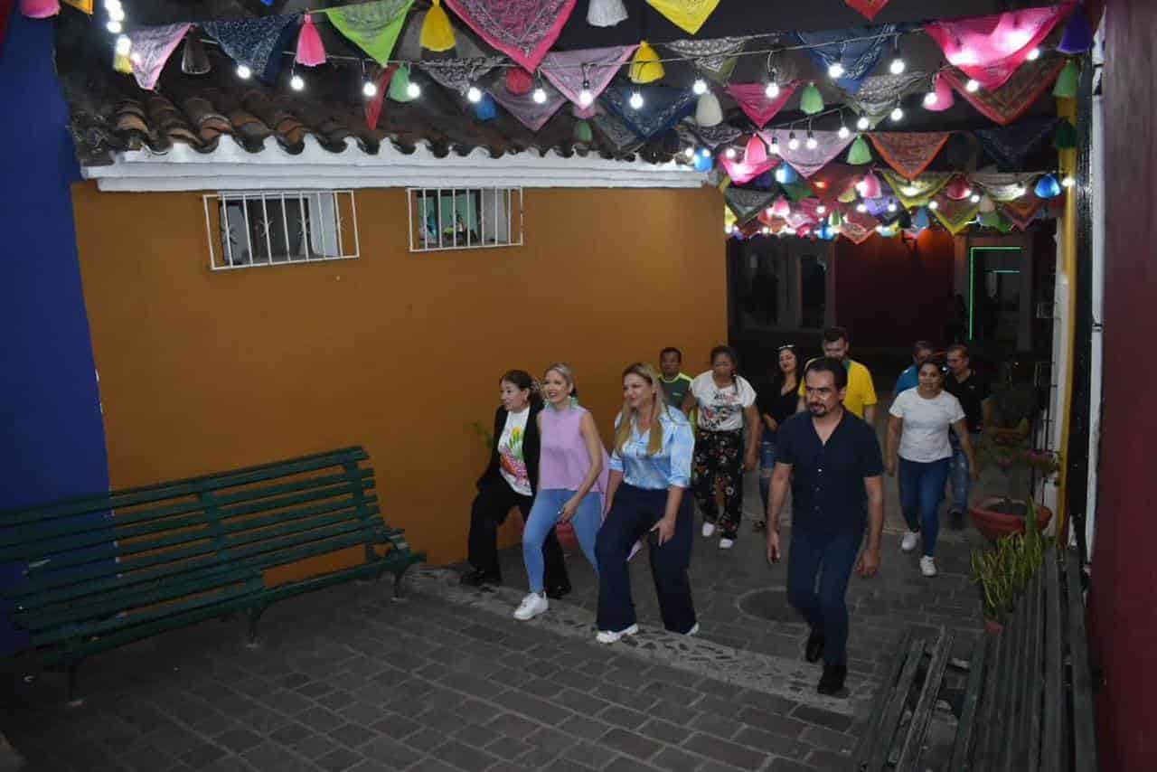 Callejones Temáticos de Cosalá. FOTOS: Cortesía.