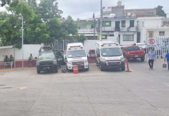 Militar resulta intoxicado; lo trasladan al hospital de Costa Rica, Culiacán