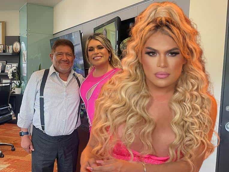 FOTO: Wendy Guevara y el productor Juan Osorio.