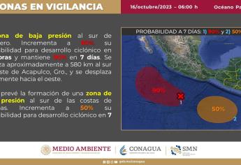 Ciclón «Norma» pone en alerta a Sinaloa 