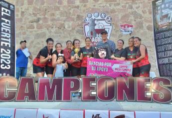 Premian a campeones de la Copa Mágica El Fuerte 2023