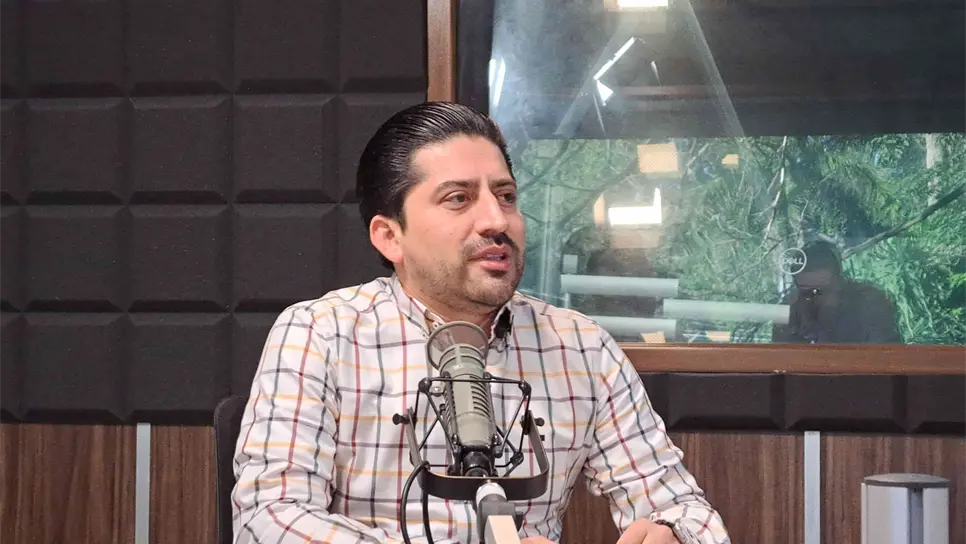 Omar López Campos, Delegado de Programas para el Desarrollo en Sinaloa. FOTO: Eduardo Bórquez.