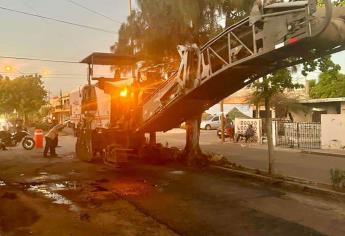 En Mazatlán intensifican trabajos de bacheo y reencarpetado