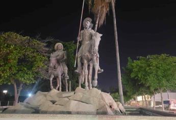 Caballos flacos: historia de la escultura de Don Quijote y Sancho Panza de Los Mochis