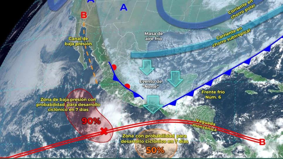 Sinaloa y Baja California Sur, en la mira de «Norma» como huracán 4: Conagua