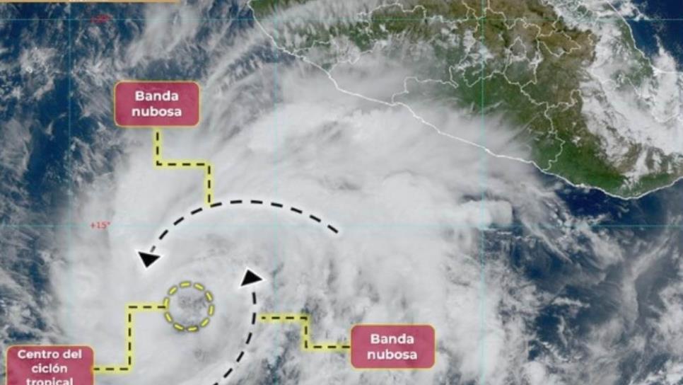 Se forma Tormenta Tropical Norma en el Pacífico