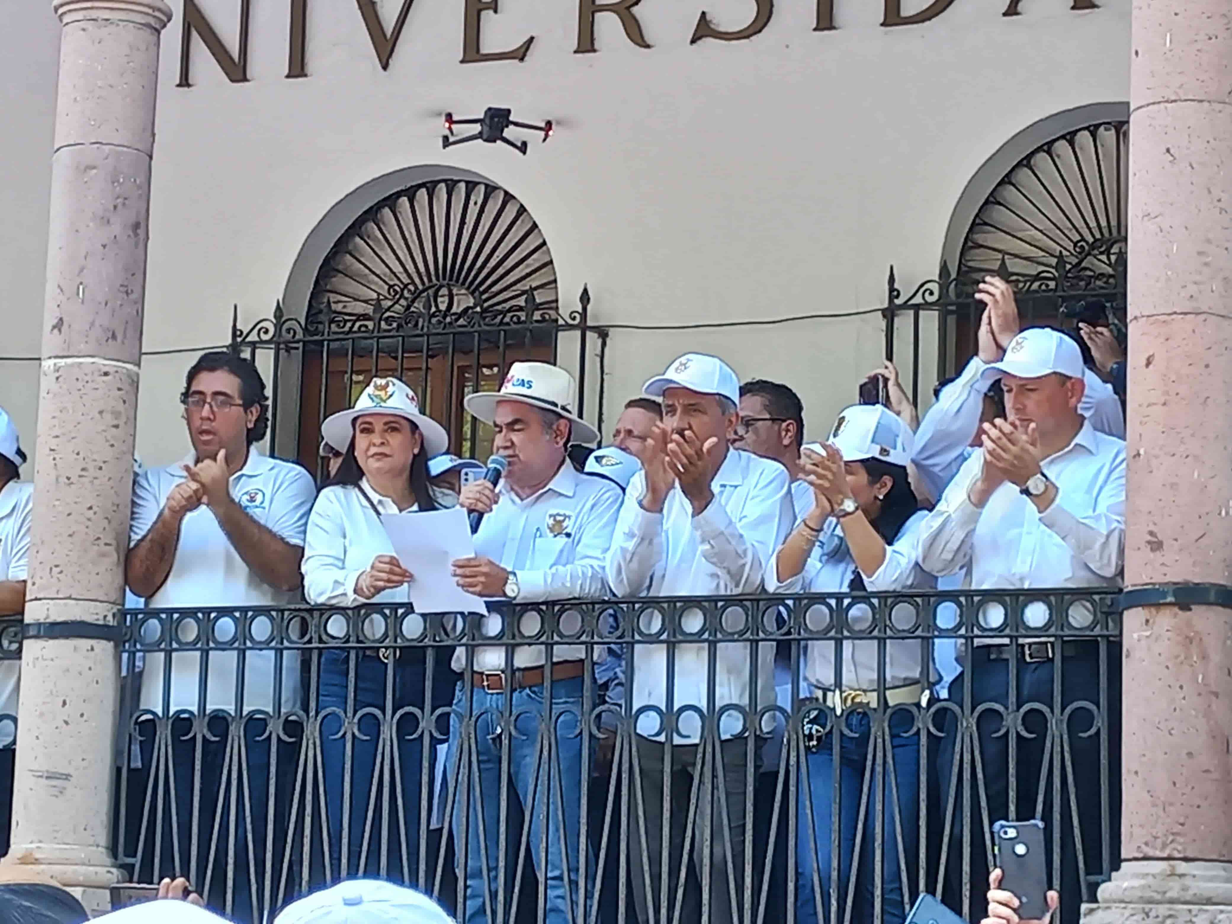 La megamarcha inició alrededor de las 9 de la mañana. FOTO: Luz Noticias
