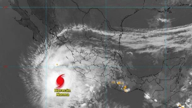 Huracán «Norma» impactará 2 veces a México; Estos son los municipios que afectará