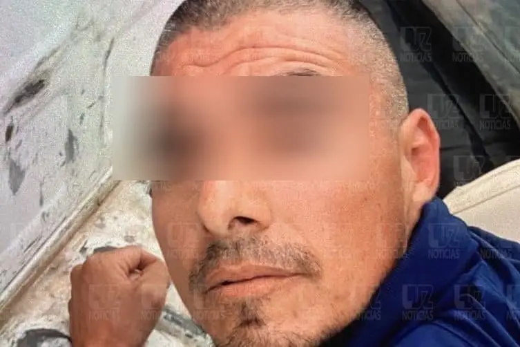 Rubén Abdiel O. «El Chacal de Los Mochis» al momento de ser detenido en Sonora. FOTO: Cortesía.