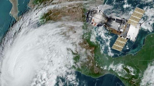 Huracán «Norma» visto desde el espacio, imágenes sorprendentes