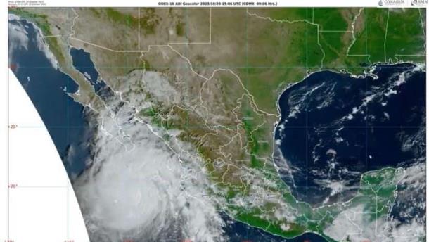 Huracán «Norma»: ¿a qué hora impactará en Sinaloa? 
