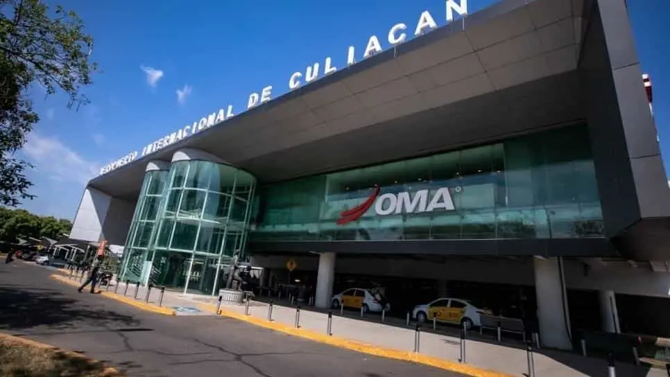 El aeropuerto internacional de Culiacán. FOTO: Luz Noticias