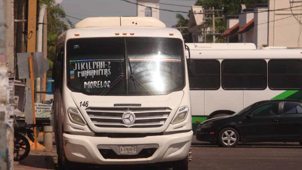 Transporte urbano en Los Mochis no se suspende, a pesar de lluvias por «Norma»