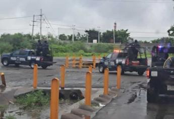 Por huracán «Norma», Policía Estatal recorre calles de Culiacán en apoyo a accidentes